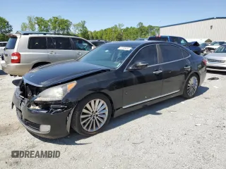 2014 Hyundai Equus Signature with VIN KMHGH4JH6EU075235, listed as a Copart auction lot 52306685 with 170,363 mi miles and Salvage title. Bid and sale history available at DreamBid. Image 1.