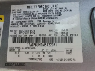 2021 Ford Mustang EcoBoost with VIN 1FATP8UH9M5122071, listed as a Copart auction lot 51768905 with 49,207 mi miles and Clean title. Bid and sale history available at DreamBid. Image 13.