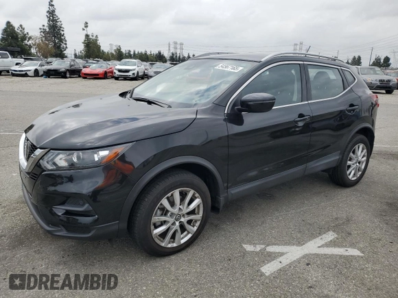 2020 Nissan Rogue SV z VIN JN1BJ1CV8LW261366, wystawiony jako Copart lot #54567165 z przebiegiem 38 328 mil mil oraz Szkoda całkowita • Salvage title. Historia ofert i sprzedaży dostępna na DreamBid. Obrazek 1.