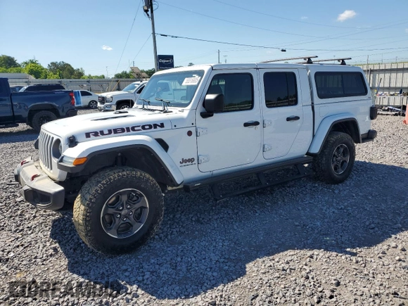 2023 Jeep Gladiator Rubicon with VIN 1C6JJTBG9PL546437, listed as a Copart auction lot 55516685 with 14,106 mi miles and Salvage title. Bid and sale history available at DreamBid. Image 1.