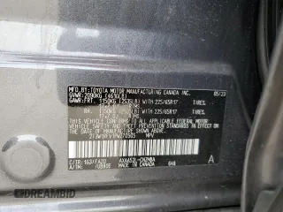 2023 Toyota RAV4 XLE with VIN 2T3W1RFV1PW270505, listed as a Copart auction lot 46473425 with 45,935 mi miles and Salvage Title. Bid and sale history available at carsss.com. Image 13.