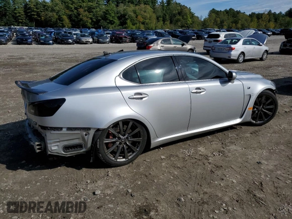 2008 Lexus IS F with VIN JTHBP262X85003784, listed as a Copart auction lot 73083524 with 172,252 mi miles and Clean title. Bid and sale history available at DreamBid. Image 3.