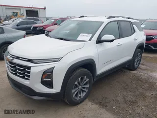 2025 Chevrolet Equinox FWD LT with VIN 3GNAXHEG7SL215828, listed as a IAAI auction lot 41877169 with 4,928 mi miles. Bid and sale history available at carsss.com. Image 17.