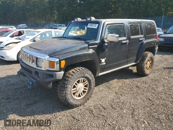 2006 Hummer H3 with VIN 5GTDN136568169880, listed as a Copart auction lot 69988734 with 0 mi miles and Clean Title. Bid and sale history available at carsss.com. Image 1.