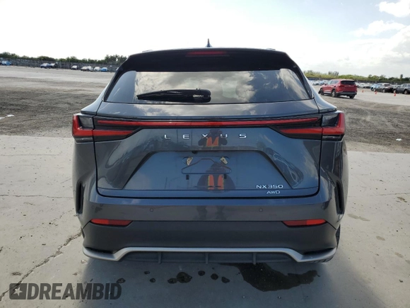2022 Lexus NX 350 F Sport z VIN 2T2KGCEZ6NC014328, wystawiony jako Copart lot #50515895 z przebiegiem Nie podano mil oraz Czysty tytuł • Clean title. Historia ofert i sprzedaży dostępna na DreamBid. Obrazek 6.