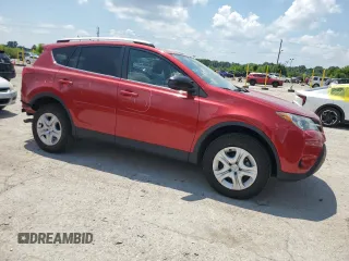 2015 Toyota RAV4 LE with VIN 2T3BFREV4FW245615, listed as a Copart auction lot 62726355 with 155,063 mi miles and Salvage title. Bid and sale history available at DreamBid. Image 4.