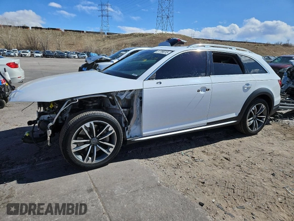 2018 Audi allroad A4 Premium with VIN WA17NAF43JA224529, listed as a Copart auction lot 51789015 with 82,198 mi miles and Salvage Title. Bid and sale history available at DreamBid. Image 1.