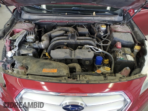 2016 Subaru Legacy Premium with VIN 4S3BNAD65G3054837, listed as a Copart auction lot 57000325 with 126,299 mi miles and Salvage title. Bid and sale history available at DreamBid. Image 11.