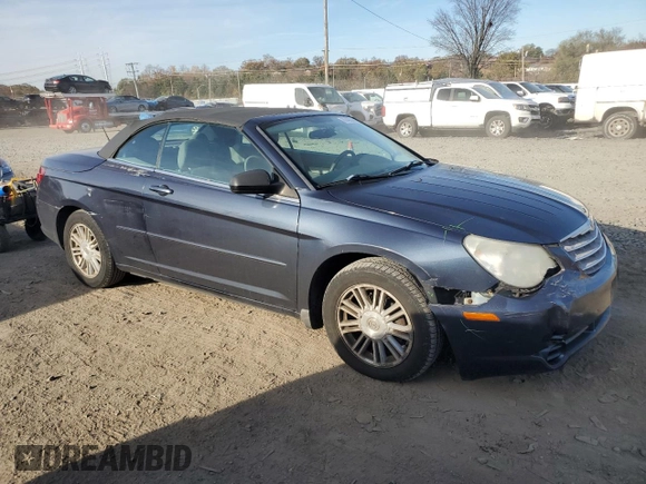 2008 Chrysler Sebring LX with VIN 1C3LC45K48N223232, listed as a Copart auction lot 80492454 with 80,977 mi miles and Salvage Title. Bid and sale history available at carsss.com. Image 4.