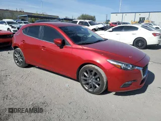 2018 Mazda 3 Touring z VIN 3MZBN1L3XJM170349, wystawiony jako Copart lot #55283645 z przebiegiem 167 930 mil mil oraz Szkoda całkowita • Salvage title. Historia ofert i sprzedaży dostępna na DreamBid. Obrazek 4.