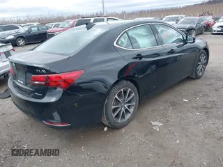 2017 Acura TLX V6 w/Technology Pkg with VIN 19UUB3F52HA001559, listed as a IAAI auction lot 41732690 with 141,526 mi miles. Bid and sale history available at carsss.com. Image 4.