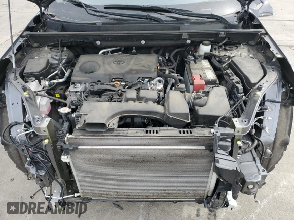 2022 Toyota RAV4 XLE Premium with VIN 2T3A1RFV7NC293473, listed as a Copart auction lot 58990175 with 30,095 mi miles and Salvage title. Bid and sale history available at DreamBid. Image 12.