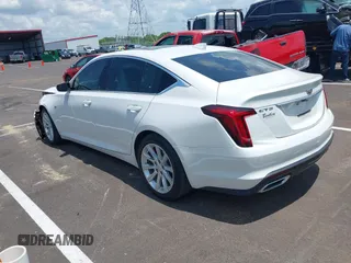 2024 Cadillac CT5 Luxury with VIN 1G6DW5RK9R0127962, listed as a IAAI auction lot 42548395 with 24,327 mi miles and . Bid and sale history available at DreamBid. Image 3.