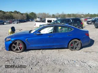 2019 Genesis G70 Advanced with VIN KMTG34LE7KU027701, listed as a IAAI auction lot 41884492 with 60,795 mi miles and . Bid and sale history available at DreamBid. Image 14.