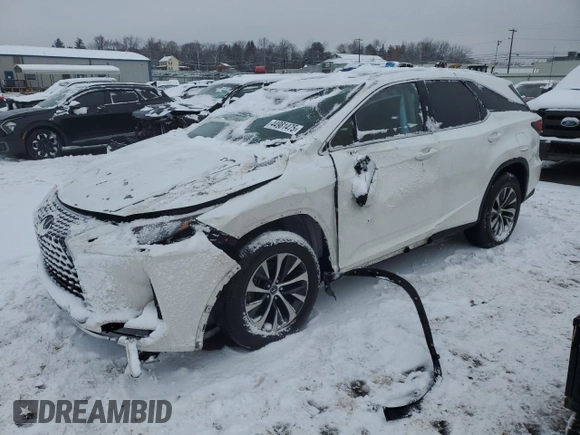 2021 Lexus RX with VIN JTJHZKFA6M2034049, listed as a Copart auction lot 44981475 with 56,053 mi miles and Salvage Title. Bid and sale history available at carsss.com. Image 1.