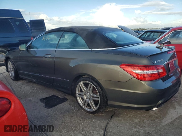 2011 Mercedes-Benz E-Class E 550 with VIN WDDKK7CF9BF043964, listed as a Copart auction lot 75301644 with 0 mi miles and Non Repairable. Bid and sale history available at carsss.com. Image 2.