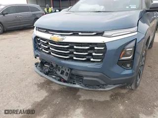 2025 Chevrolet Equinox FWD LT with VIN 3GNAXHEG1SL107950, listed as a IAAI auction lot 41535200 with 10,002 mi miles. Bid and sale history available at carsss.com. Image 6.