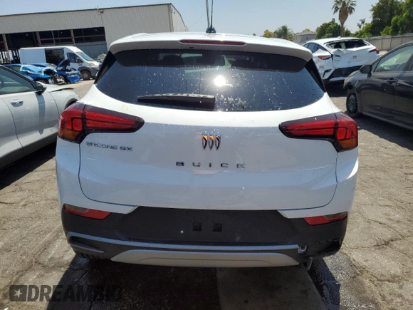 2025 Buick Encore GX Preferred with VIN KL4AMBSL1SB143276, listed as a Copart auction lot 63394905 with 9,410 mi miles and Salvage title. Bid and sale history available at DreamBid. Image 6.