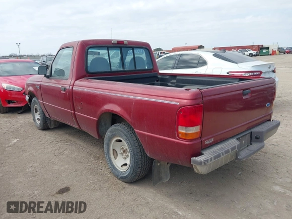 1997 Ford Ranger XLT with VIN 1FTCR10A9VTA60723, listed as a IAAI auction lot 41588328 with 315,869 mi miles. Bid and sale history available at carsss.com. Image 3.