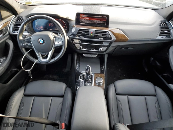 2020 BMW X4 xDrive30i with VIN 5UX2V1C02LLE67937, listed as a Copart auction lot 70302802 with 30,553 mi miles. Bid and sale history available at carsss.com. Image 8.