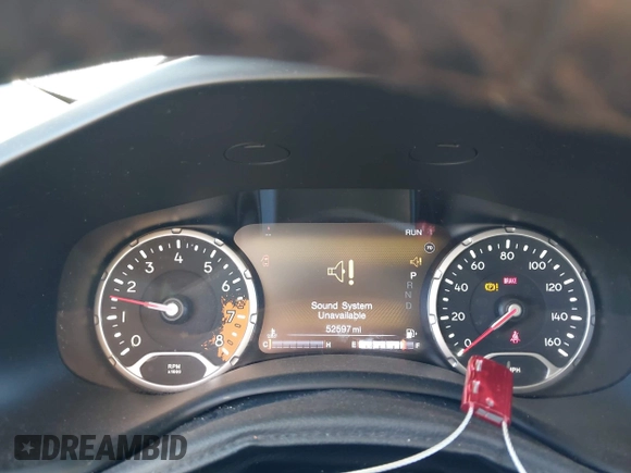 2017 Jeep Renegade Altitude with VIN ZACCJBBB0HPE54422, listed as a IAAI auction lot 42335593 with 52,597 mi miles and . Bid and sale history available at DreamBid. Image 7.