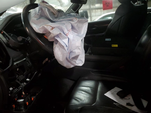 2020 Ram 1500 Limited with VIN 1C6SRFHT3LN147234, listed as a Copart auction lot 53743285 with Not provided miles and Salvage title. Bid and sale history available at DreamBid. Image 7.