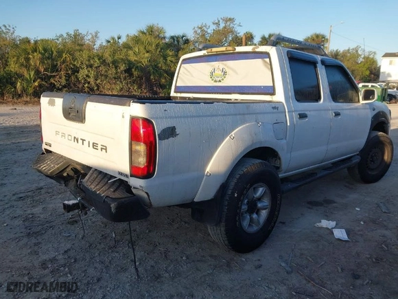 2001 Nissan Frontier 2WD XE with VIN 1N6ED27T91C338614, listed as a IAAI auction lot 41804804 with 225,319 mi miles. Bid and sale history available at carsss.com. Image 4.