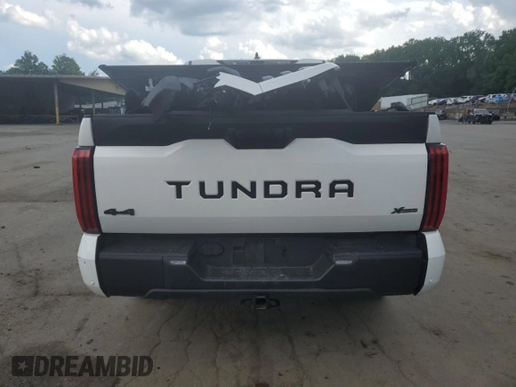 2022 Toyota Tundra SR5 with VIN 5TFLA5DB0NX041505, listed as a Copart auction lot 62826275 with 6,864 mi miles and Salvage title. Bid and sale history available at DreamBid. Image 6.
