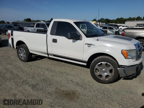 2011 Ford F-150 XL with VIN 1FTNF1CF5BKD32534, listed as a Copart auction lot 56179185 with 252,568 mi miles and Salvage title. Bid and sale history available at DreamBid. Image 4.