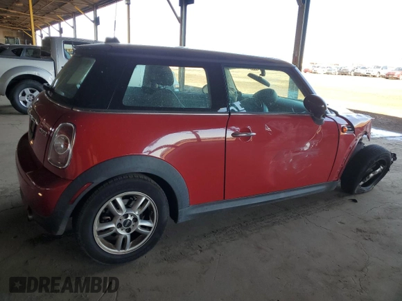 2012 MINI Hardtop with VIN WMWSU3C5XCT261853, listed as a Copart auction lot 49980285 with 110,638 mi miles and Salvage Title. Bid and sale history available at DreamBid. Image 3.