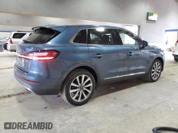 2019 Lincoln Nautilus Select z VIN 2LMPJ8K92KBL23568, wystawiony jako Copart lot #46321415 z przebiegiem 57 336 mil mil oraz Szkoda całkowita • Salvage title. Historia ofert i sprzedaży dostępna na DreamBid. Obrazek 3.
