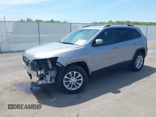 2020 Jeep Cherokee Latitude with VIN 1C4PJMCB4LD654657, listed as a IAAI auction lot 42113003 with 67,062 mi miles and . Bid and sale history available at DreamBid. Image 2.