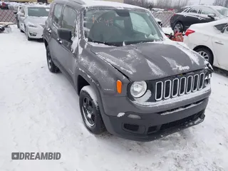 2018 Jeep Renegade Sport with VIN ZACCJBAH6JPH18366, listed as a IAAI auction lot 41345946 with 69,709 mi miles and . Bid and sale history available at DreamBid. Image 1.