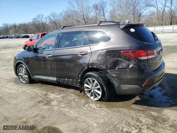 2017 Hyundai Santa Fe SE with VIN KM8SMDHF5HU225155, listed as a Copart auction lot 48468515 with 174,769 mi miles and Salvage Title. Bid and sale history available at carsss.com. Image 2.
