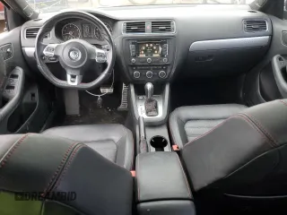 2014 Volkswagen Jetta GLI Edition 30 with VIN 3VW4S7AJ3EM382764, listed as a Copart auction lot 43962425 with 92,992 mi miles and Salvage title. Bid and sale history available at DreamBid. Image 8.