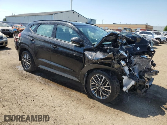 2019 Hyundai Tucson Limited with VIN KM8J3CAL7KU940714, listed as a Copart auction lot 58731815 with 80,885 mi miles and Salvage title. Bid and sale history available at DreamBid. Image 4.