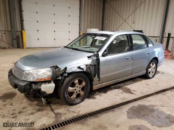 2003 Saturn LS with VIN 1G8JU54F03Y554837, listed as a Copart auction lot 44556965 with 0 mi miles and Salvage Title. Bid and sale history available at carsss.com. Image 1.