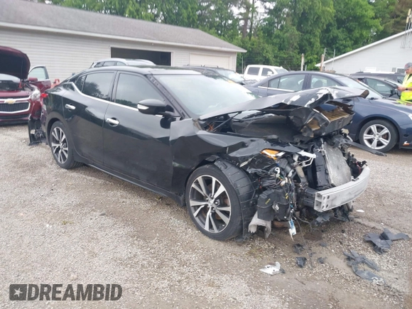 2016 Nissan Maxima Platinum with VIN 1N4AA6AP0GC903120, listed as a IAAI auction lot 42364799 with 166,505 mi miles and . Bid and sale history available at DreamBid. Image 1.