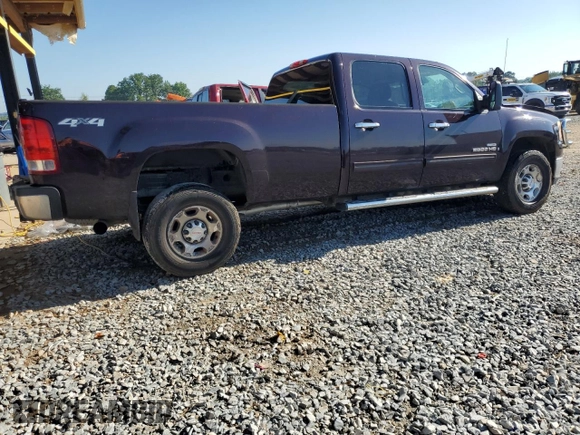 2008 GMC Sierra 2500HD SLT with VIN 1GTHK23638F158477, listed as a Copart auction lot 55739035 with 288,960 mi miles and Salvage title. Bid and sale history available at DreamBid. Image 3.