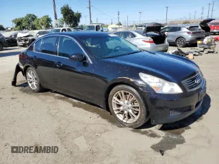 2008 Infiniti G35 with VIN JNKBV61E38M201157, listed as a Copart auction lot 77481384 with 243,581 mi miles and Salvage Title. Bid and sale history available at DreamBid. Image 4.