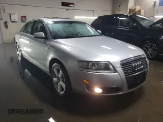 2007 Audi A6 3.2L with VIN WAUDH74F97N166433, listed as a Copart auction lot 49239765 with 159,205 mi miles and Salvage Title. Bid and sale history available at carsss.com. Image 4.