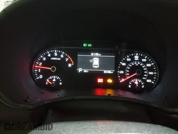 2022 Kia Soul Turbo with VIN KNDJ53AF3N7185296, listed as a Copart auction lot 83693254 with 30,198 mi miles and Salvage Title. Bid and sale history available at carsss.com. Image 9.