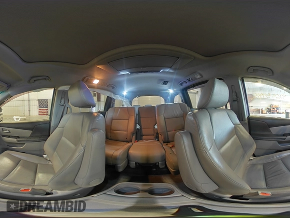 2012 Honda Odyssey Touring with VIN 5FNRL5H98CB028309, listed as a Copart auction lot 57663485 with 233,921 mi miles and Salvage title. Bid and sale history available at DreamBid. Image 15.