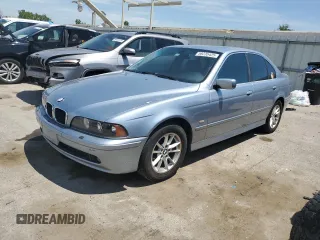 2003 BMW 5 Series 525i with VIN WBADT43403G023947, listed as a Copart auction lot 58235425 with 125,159 mi miles and Salvage title. Bid and sale history available at DreamBid. Image 1.