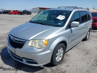 2012 Chrysler Town & Country Touring with VIN 2C4RC1BG1CR312806, listed as a IAAI auction lot 41861636 with 215,039 mi miles. Bid and sale history available at carsss.com. Image 2.