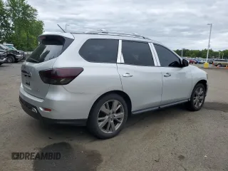 2016 Nissan Pathfinder Platinum with VIN 5N1AR2MM9GC616321, listed as a Copart auction lot 57219905 with 136,679 mi miles and Salvage title. Bid and sale history available at DreamBid. Image 3.