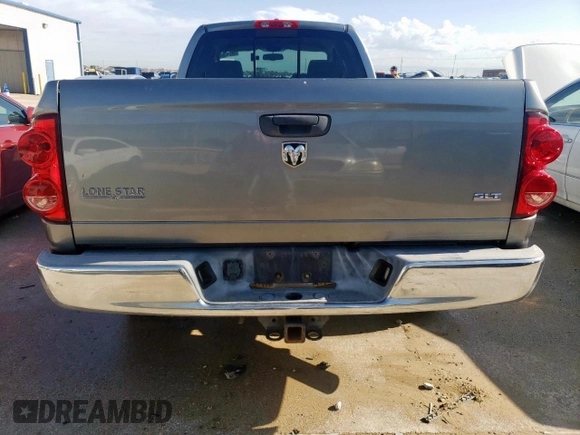2007 Dodge 2500 SLT with VIN 3D7KR28C37G721529, listed as a Copart auction lot 54500465 with 167,983 mi miles and Clean title. Bid and sale history available at DreamBid. Image 6.