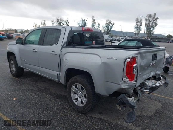 2017 GMC Canyon 4WD SLE with VIN 1GTG6CENXH1275254, listed as a IAAI auction lot 41776438 with 95,272 mi miles. Bid and sale history available at carsss.com. Image 3.