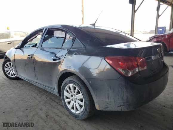 2014 Chevrolet Cruze LS with VIN 1G1PA5SG3E7223417, listed as a Copart auction lot 58986724 with 164,579 mi miles and Salvage Title. Bid and sale history available at carsss.com. Image 2.