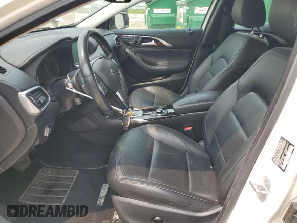 2017 Infiniti QX30 Premium with VIN SJKCH5CR1HA035131, listed as a Copart auction lot 58869955 with 75,983 mi miles and Clean title. Bid and sale history available at DreamBid. Image 7.